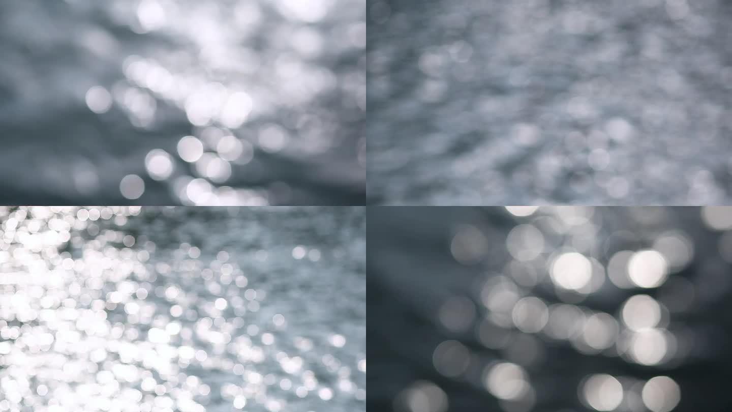 波光粼粼 水面 光斑 唯美空镜素材 意境