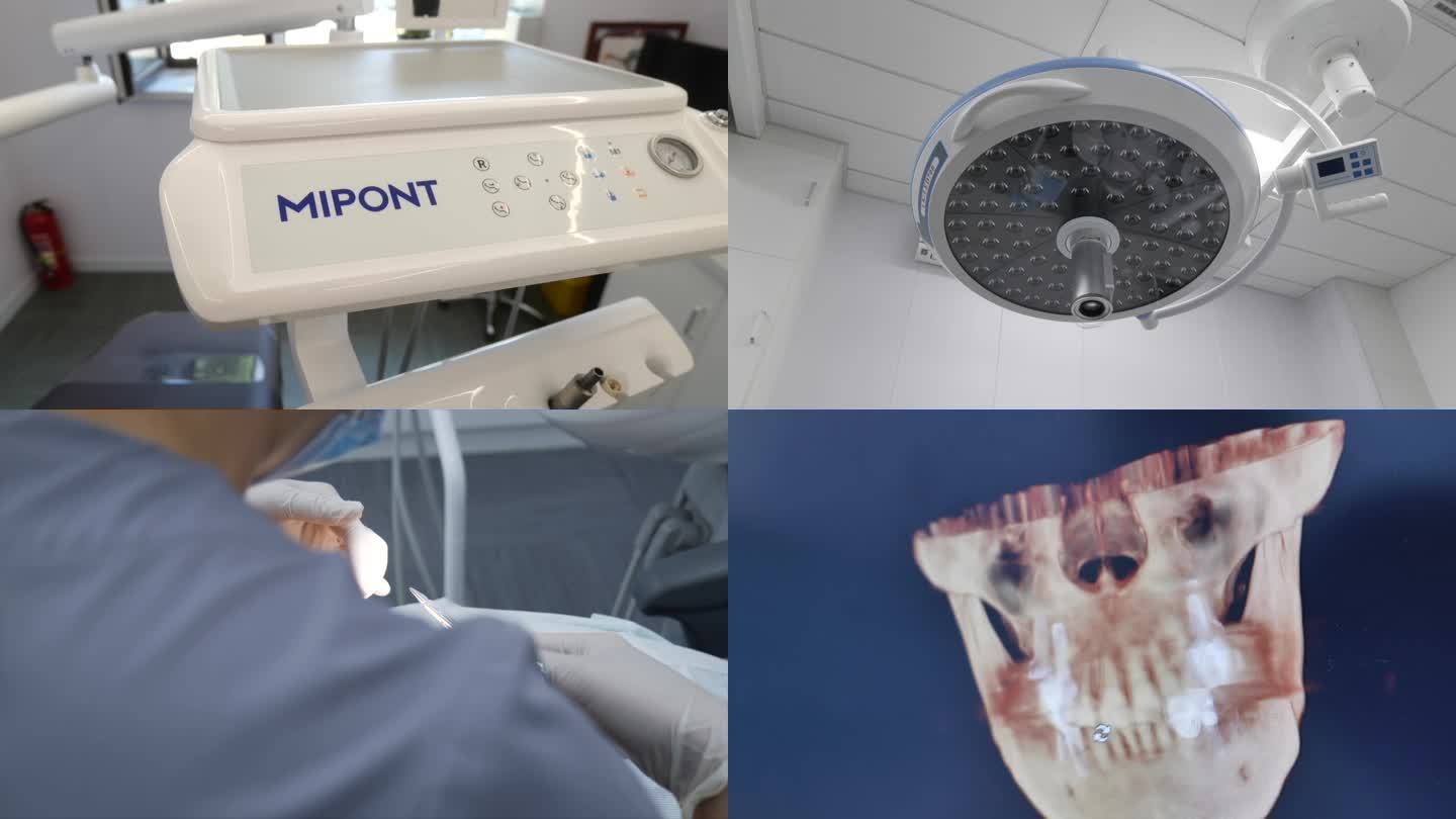口腔医院 牙医牙齿修补牙齿扫描牙科设备