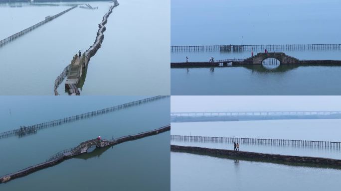 浙江省绍兴犭央犭茶湖古纤道