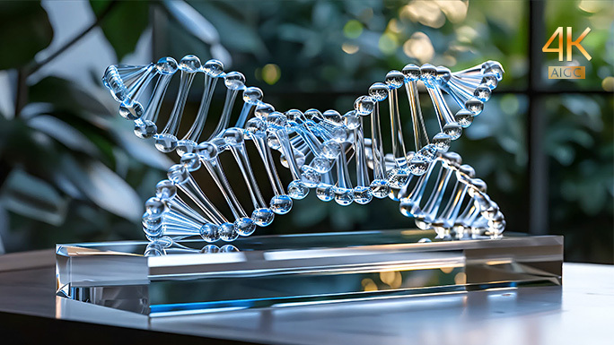 精美的DNA模型 核糖核酸遗传基因组