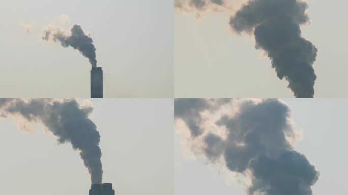 烟囱废气排放-大气污染