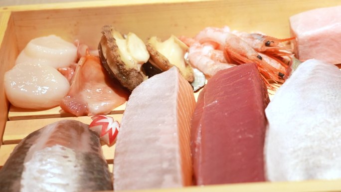 日式料理寿司刺身食材