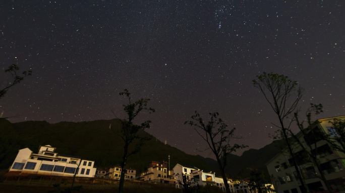 猎户座星空延时