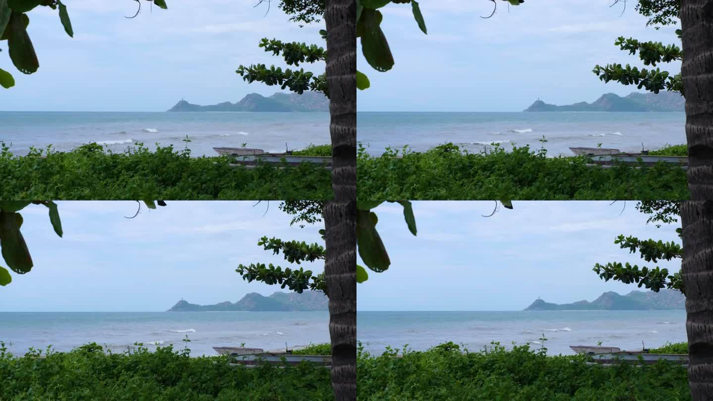 东南亚东帝汶帝力的风景优美的海洋景观和著名的旅游地标基督雕像