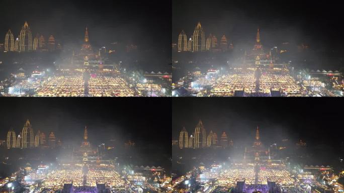 星光夜市夜景