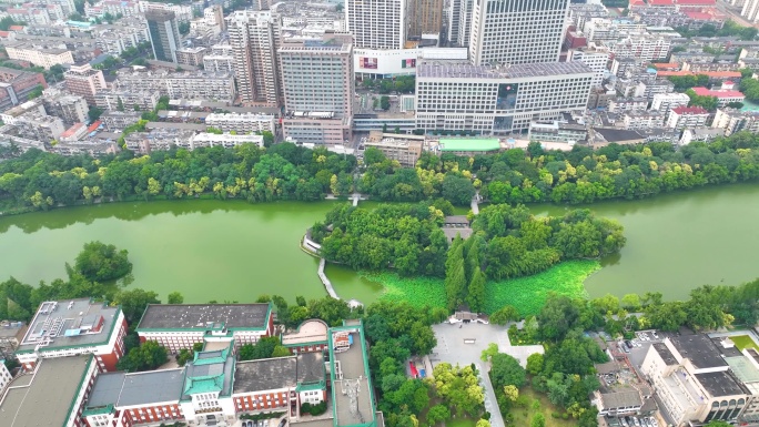 安徽省合肥市包河区地标包公园包孝肃公祠航