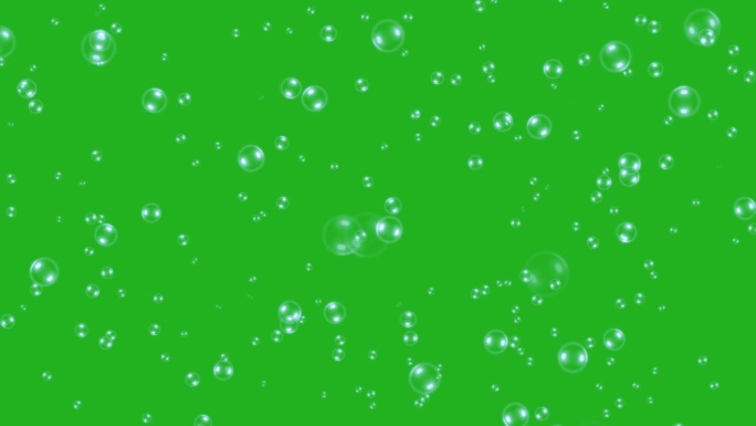 水泡绿屏运动图形水泡冲击水泡绿屏抠图抠像