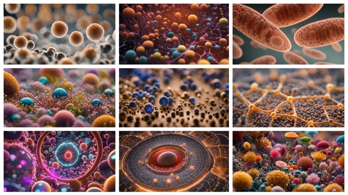 细菌 病毒 菌群 微观世界