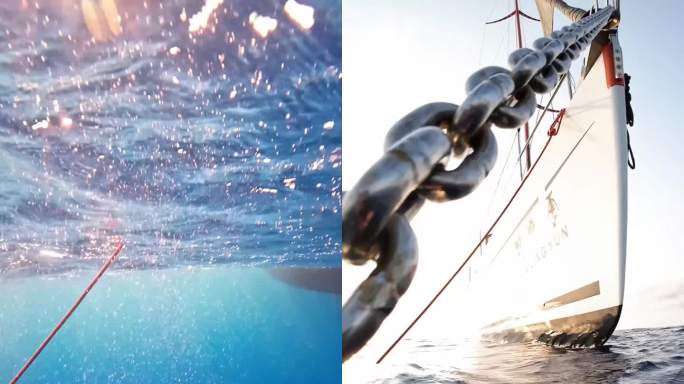 西沙群岛 自由潜 水下摄影 阳光 帆船