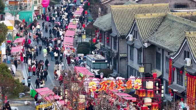 江苏淮安里运河春节旅游