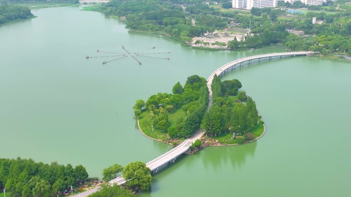 安徽省合肥市城市地标风景景区风光航拍合集