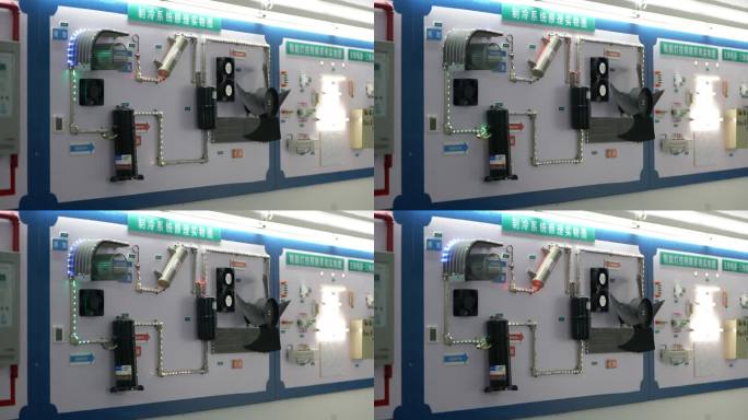 制冷系统原理示意图
