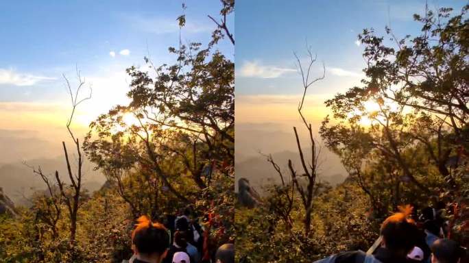 老君山绝美日出风景