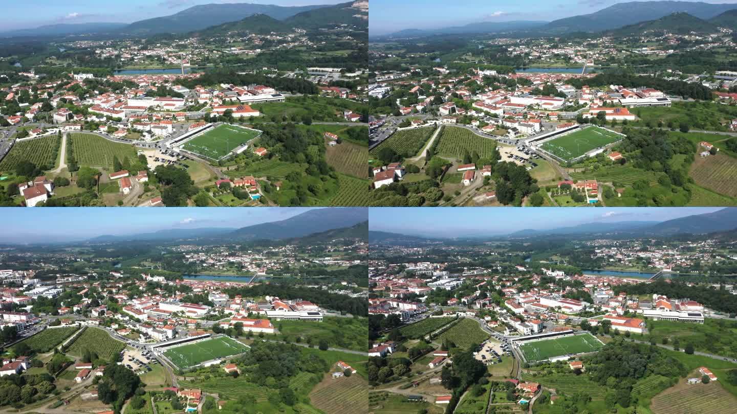 空中蓬德利马足球场，葡萄牙最古老的村庄