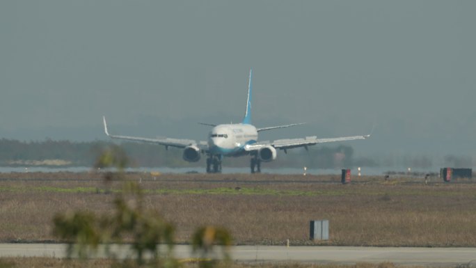 4K60厦门高崎国际机场飞机起飞降落