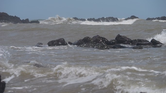 浪潮浪花大海