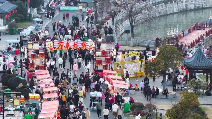 江苏淮安里运河春节旅游