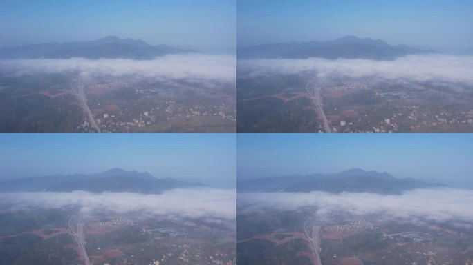 空气质量 雾霾 空气污染 清晨 太阳