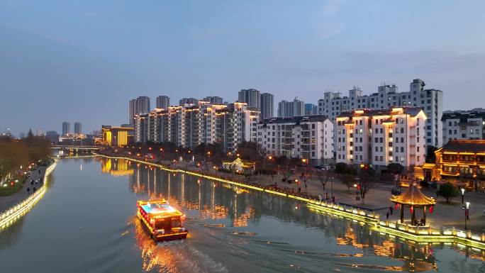 江苏淮安里运河春节旅游