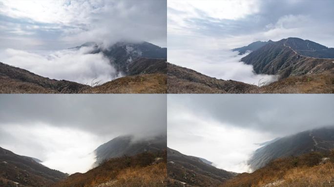 湘鄂赣黄龙山云海