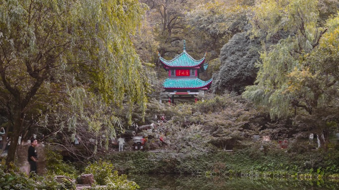 长沙岳麓山爱晚亭