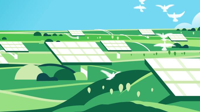 mg绿色能源低碳节能减排模板