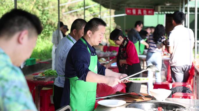 做农家菜视频素材