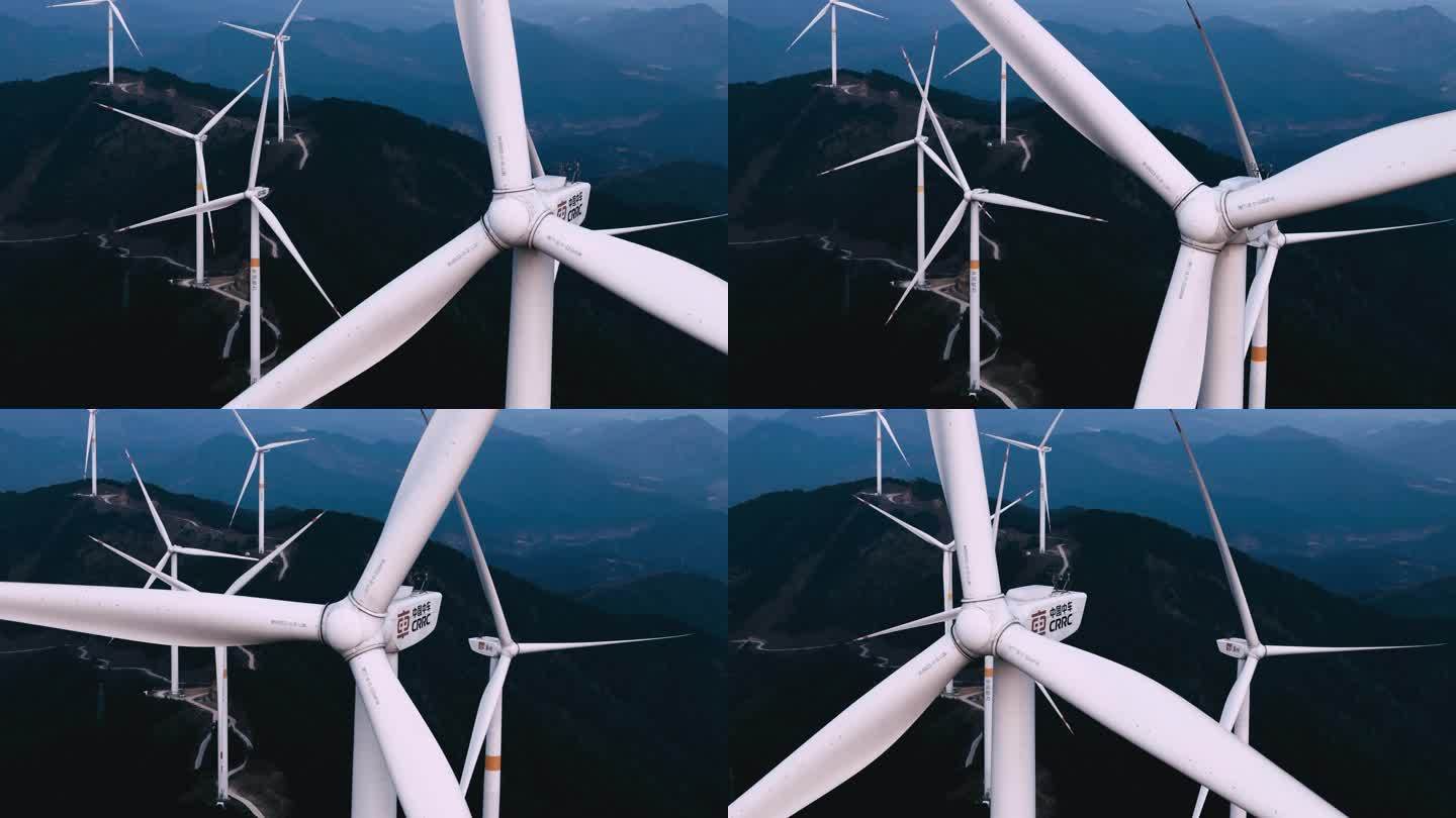 风车-风力发电-航拍-1