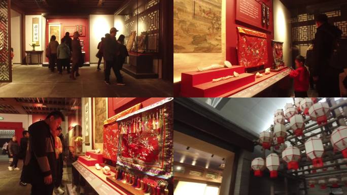 首都博物馆北京民俗展观众参观北京历史