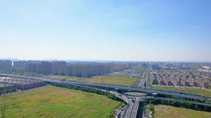 杭州钱塘新区郊区风景视频素材