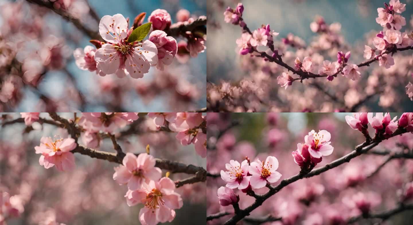 桃花 春天 花