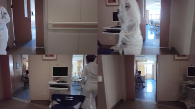 住院部医院病房环境视频素材