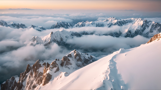 雪山草原大好山河合集4K