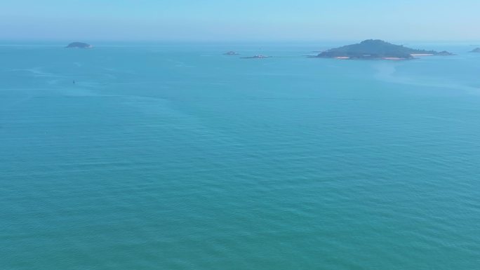 东海大海海边海水海浪沙滩海滩航拍风景唯美