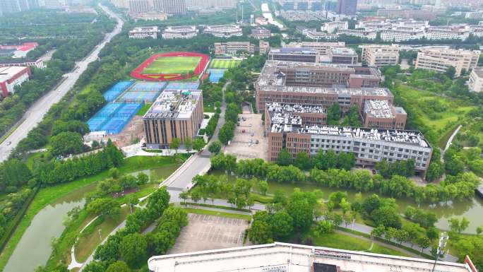 上海市闵行区华东师范大学闵行校区校园风景