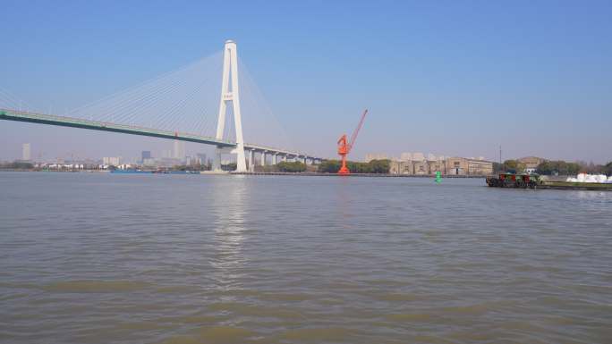 【8K】 上海 黄浦江 徐浦大桥 实拍
