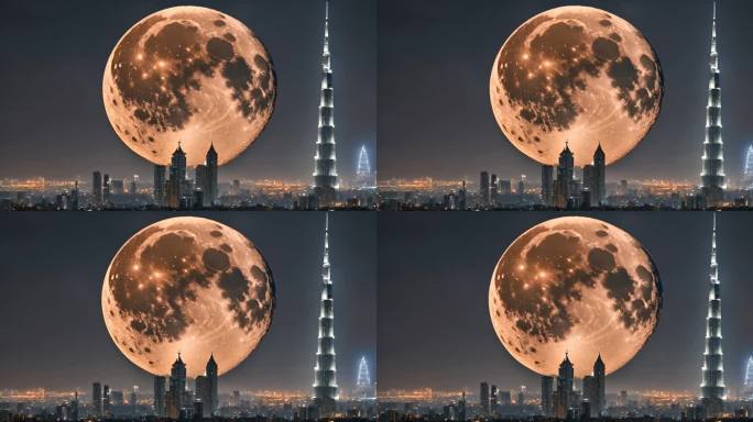 迪拜圆月