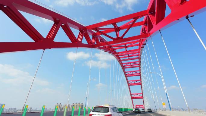 4K广州新光大桥行车第一视角2