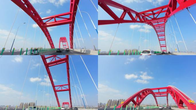 4K广州新光大桥行车第一视角2
