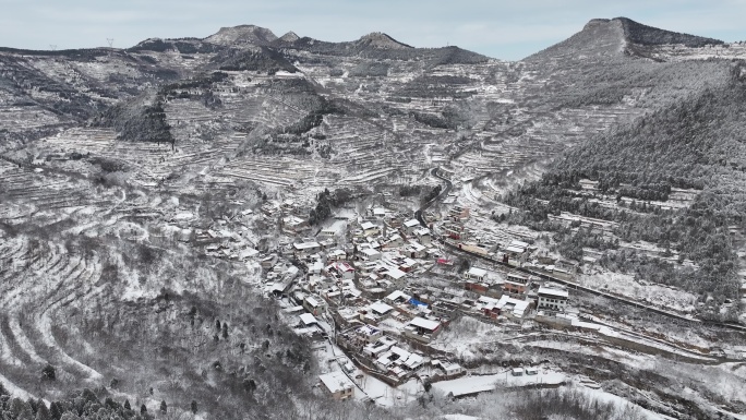 济南彩西路雪景