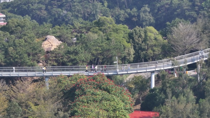 厦门市山海步道航拍