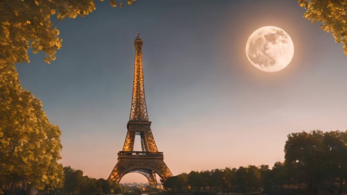 巴黎的圆月