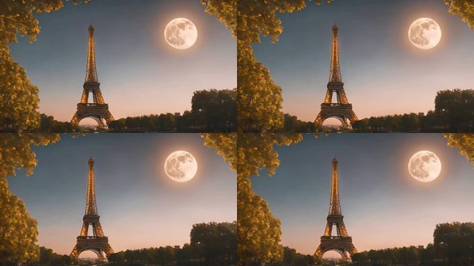 巴黎的圆月