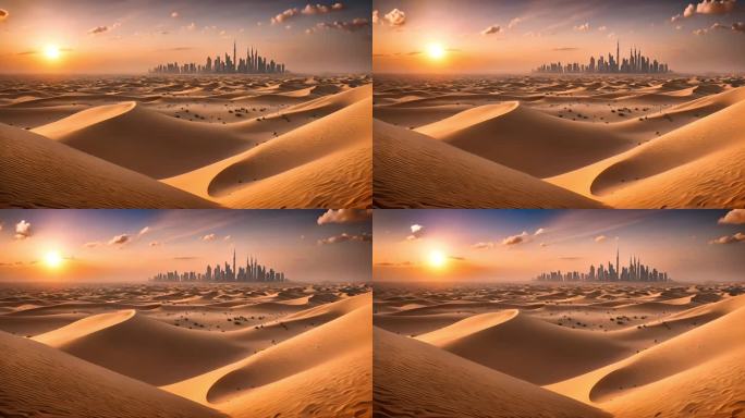 沙漠城市迪拜