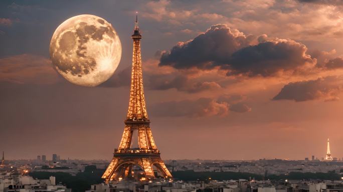 意象-埃菲尔铁塔和巴黎