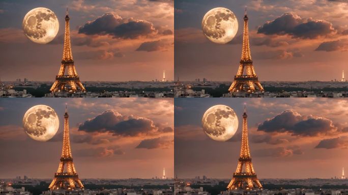 意象-埃菲尔铁塔和巴黎