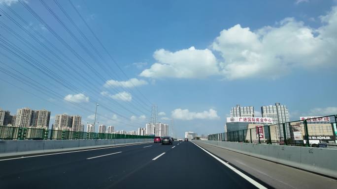 行车记录广州绕城高速广进国际商业中心