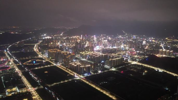 浙江温州乐清夜景航拍DJI_0694