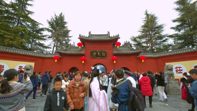 白马寺延时  洛阳白马寺