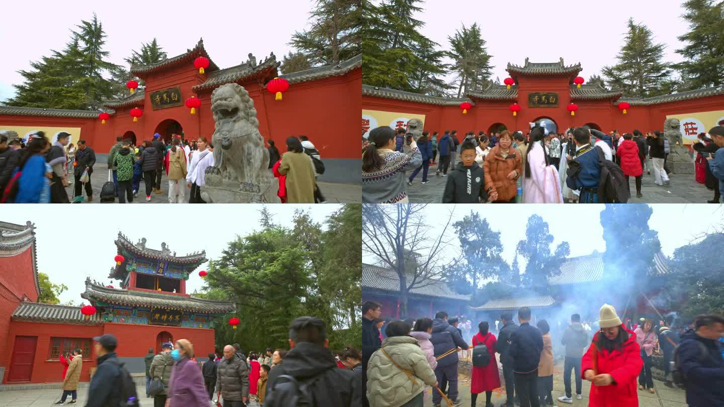 白马寺延时  洛阳白马寺